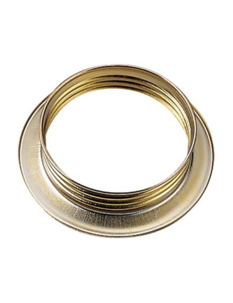 GHIERA E27 METALLO OTTONATO