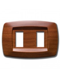 PLACCA MODI' 2 POSTI CILIEGIO