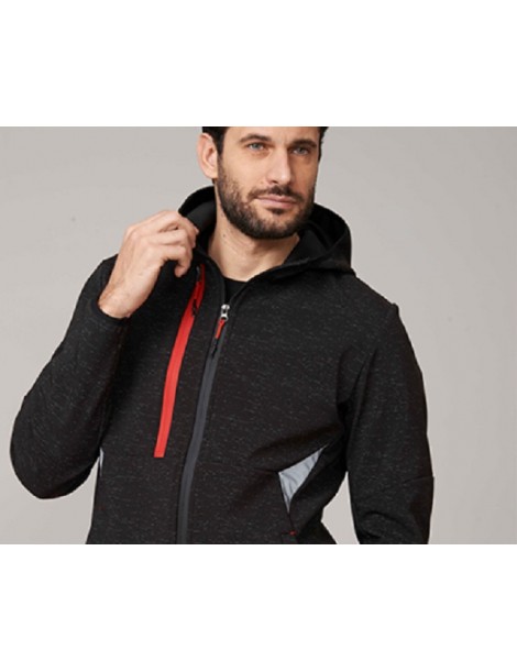 GIUBBINO SOFTSHELL FINDER BLU/ARG. TG. L