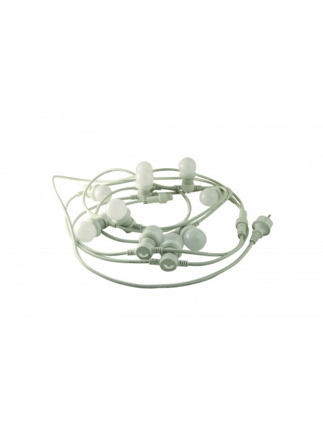 CATENA LUMINOSA LED 10LAMP. PROLUNGABILE