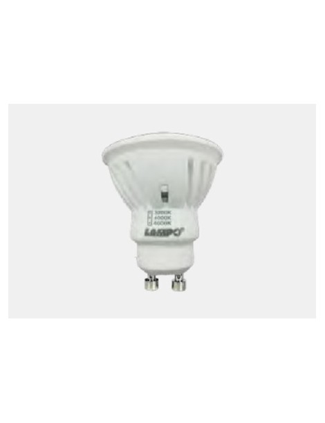 LAMPADA LED GU10 10W TRICOLOR 230V.