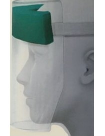 VISIERA PROTETTIVA 30X20CM. PVC TRASP