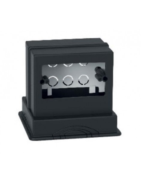 TORRETTA BIFACCIALE 3+3 MODULI ANTRACITE