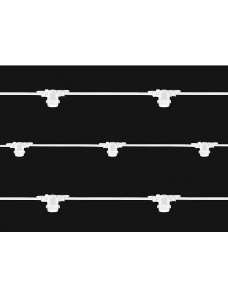 CATENARIA PER ESTERNO IP65 11 MT. BIANCA