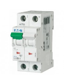 MAGNETOTERMICO 1P+N.4,5KA C6A. 2MOD