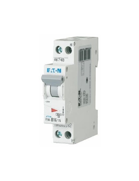 INT. MAGN. 1P+N.4,5KA C16A. 1MOD