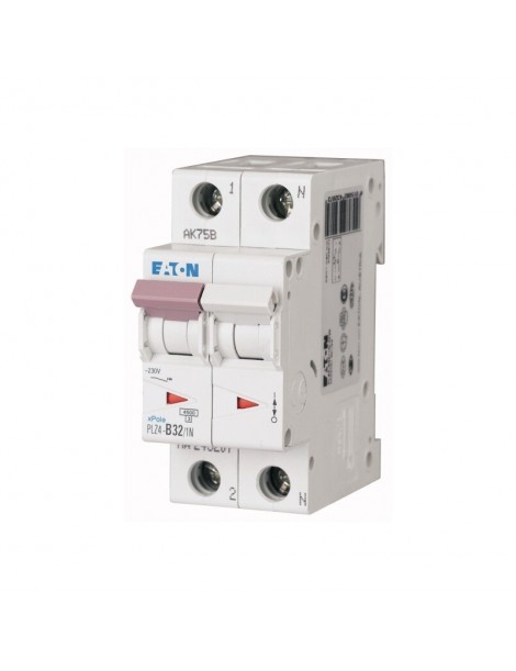 MAGNETOTERMICO 1P+N.4,5KA C32A. 2MOD