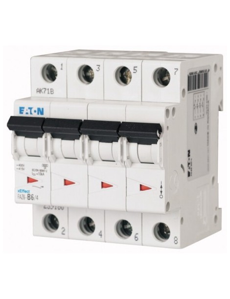 INT.MAGN.4P. 6KA C 40A. FAZ6