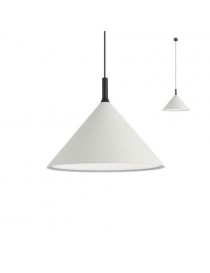 SOSPENSIONE JAAP E27 BEIGE SATINATO