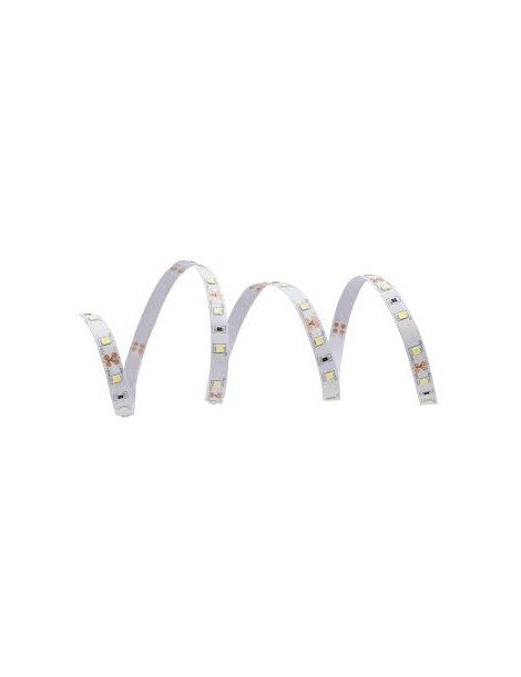 STRIP LED ADESIVA 5MT. IP64 12V.3000K