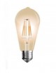 LAMPADA LED ST58 E27 STICKAMBER 3W 2000K