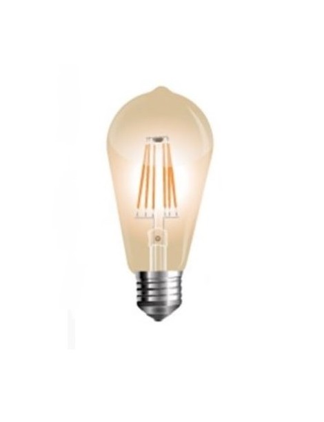 LAMPADA LED ST58 E27 STICKAMBER 3W 2000K