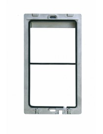 TELAIO 2 MODULI IN ALLUMINIO X AB62