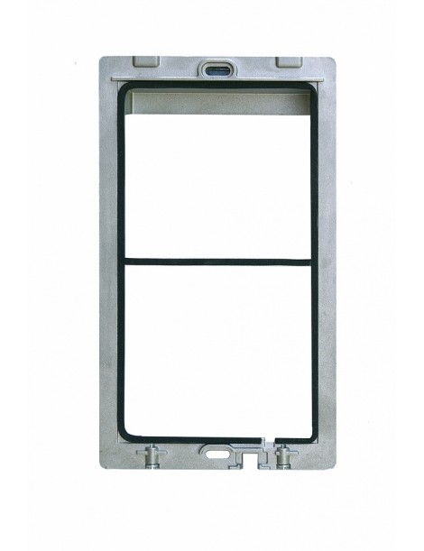 TELAIO 2 MODULI IN ALLUMINIO X AB62