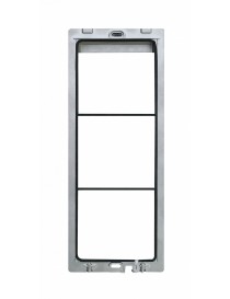 TELAIO 3 MODULI IN ALLUMINIO X AB63