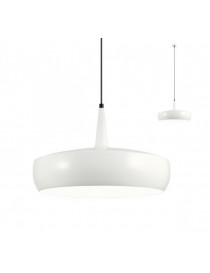 SOSPENSIONE AGADIR E27 AVORIO SATINATO