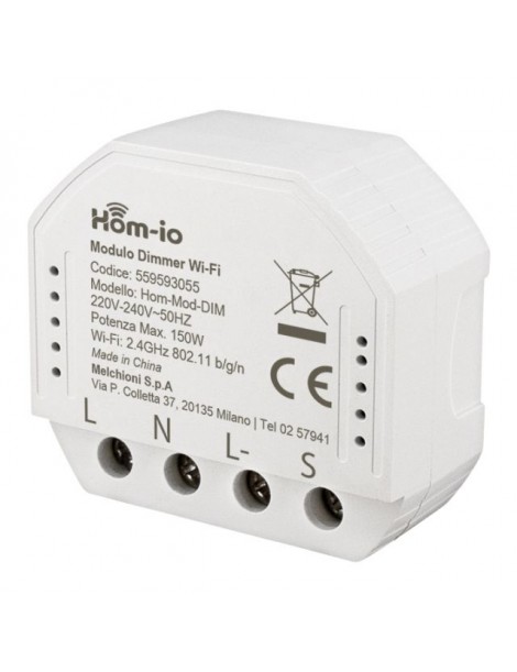 HOM-IO Modulo Dimmer 150W incasso WiFi.