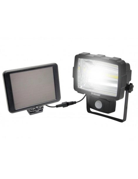 FARO LED A CARICA SOLARE CON RIV. MOV.