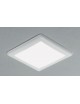 PLAFONIERA LED CREP 10/13/16W QUADRATA