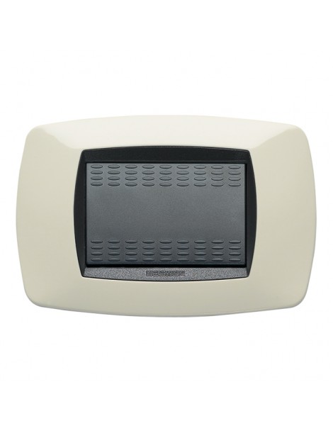 MODO PLACCA 2 POSTI AVORIO