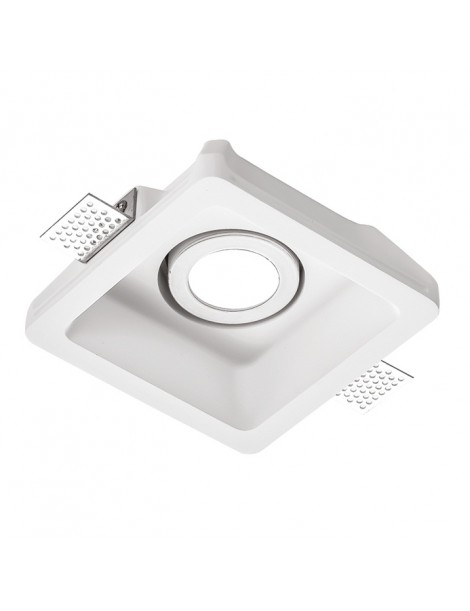 FARETTO INCASSO GESSO ORIENTABILE GU10