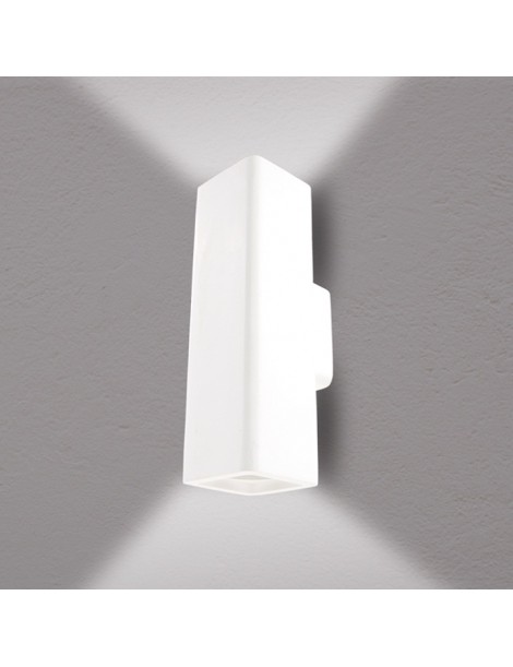 FARETTO IN GESSO UP-DOWN 2XGU10