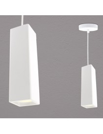 FARETTO IN GESSO SOSPENSIONE QUADRATO