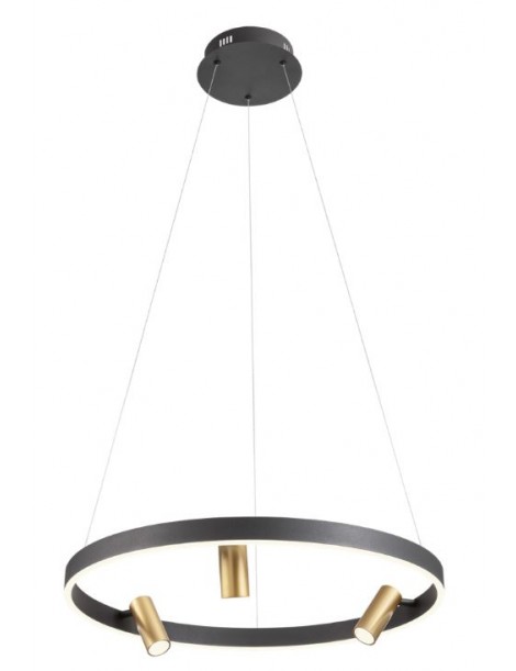 SOSPENSIONE SUMMIT 25+13W LED 3000K S/G