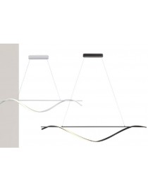 SOSPENSIONE LED SAVAGE 23W 3000K NERA