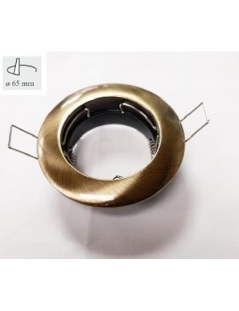 FARETTO INC. ORIENTABILE GU10 BRONZO