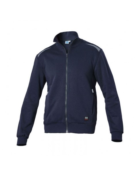 FELPA TASK2 ZIP LUNGA BLU TAGLIA L