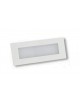 SEGNAPASSO LED 6W IN VETRO TRICOLOR IP66
