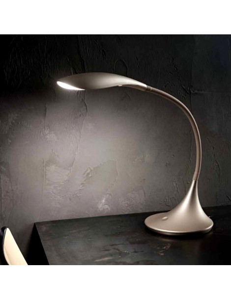 LAMPADA DA TAVOLO LED 4,5W ORO SATINATO