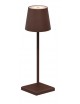 LAMPADA DA TAVOLO RICAR.IP54 CORTEN3000K
