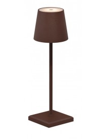LAMPADA DA TAVOLO RICAR.IP54 CORTEN3000K