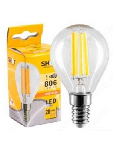 LAMPADA LED STICK SFERA E14 6W 806LM BN