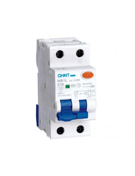 NB1L1/C10-1PN-4,5-A30 -INT MTD 1P+N 10A