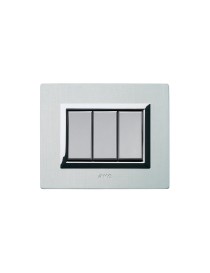 PLACCA VERA44 ALLUMINIO NATURALE 3M