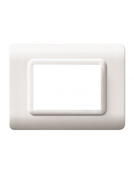 PLACCA TECN.44 BIANCO RAL9010 3M