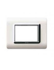 PLACCA TECN.44 BIANCO CORN.CROMO 3M