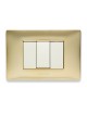 MIX PLACCA 3 POSTI ORO KARAT