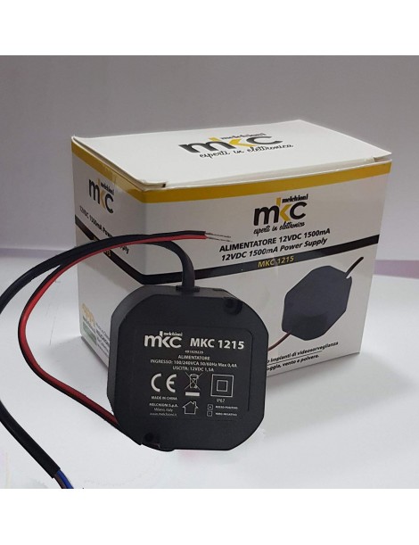 ALIMENTAT.IP67 12VDC. 1,5A. CON PROTEZI.
