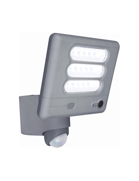 SECURY LIGHT ESA GRIGIO WALL PIR CAMERA