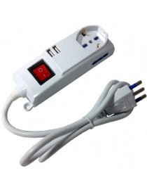 MULT.UNIVERSALI+2 USB CAVO M.1.2 C.INT.