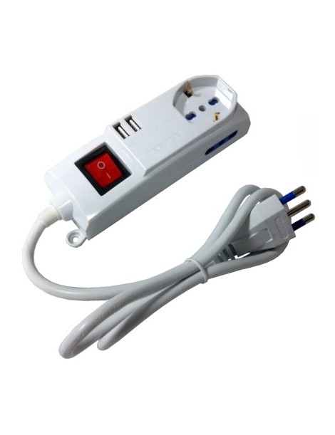 MULT.UNIVERSALI+2 USB CAVO M.1.2 C.INT.