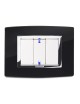 PLACCA VETRO NERO 3P. VITRA