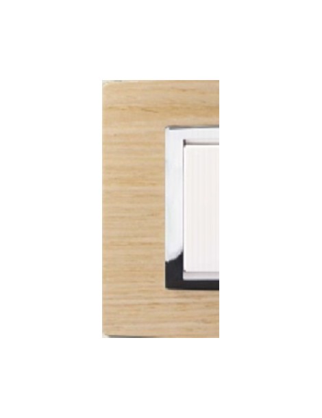 PLACCA LEGNO ROVERE SBIANCATO 4P.