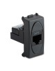 MODO PRESA RJ45 CAT.6 NON SCHERMATA GRI
