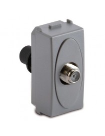 STEEL PRESA TV CONNETTORE IEC FEMMINA