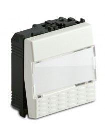 MODO PULSANTE PORTANOME 1P 16A BIANCO